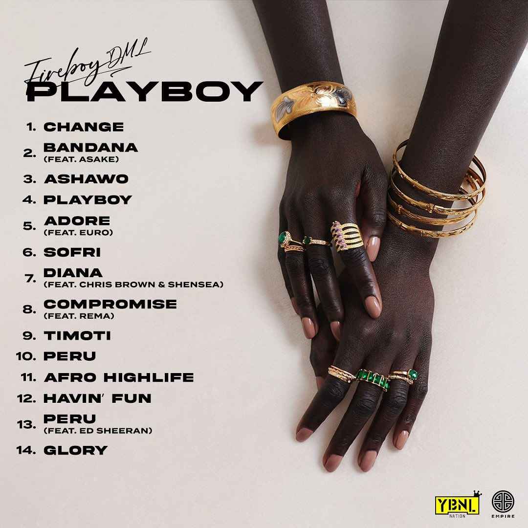 Fireboy DML - Playboy Album Download Tracklist