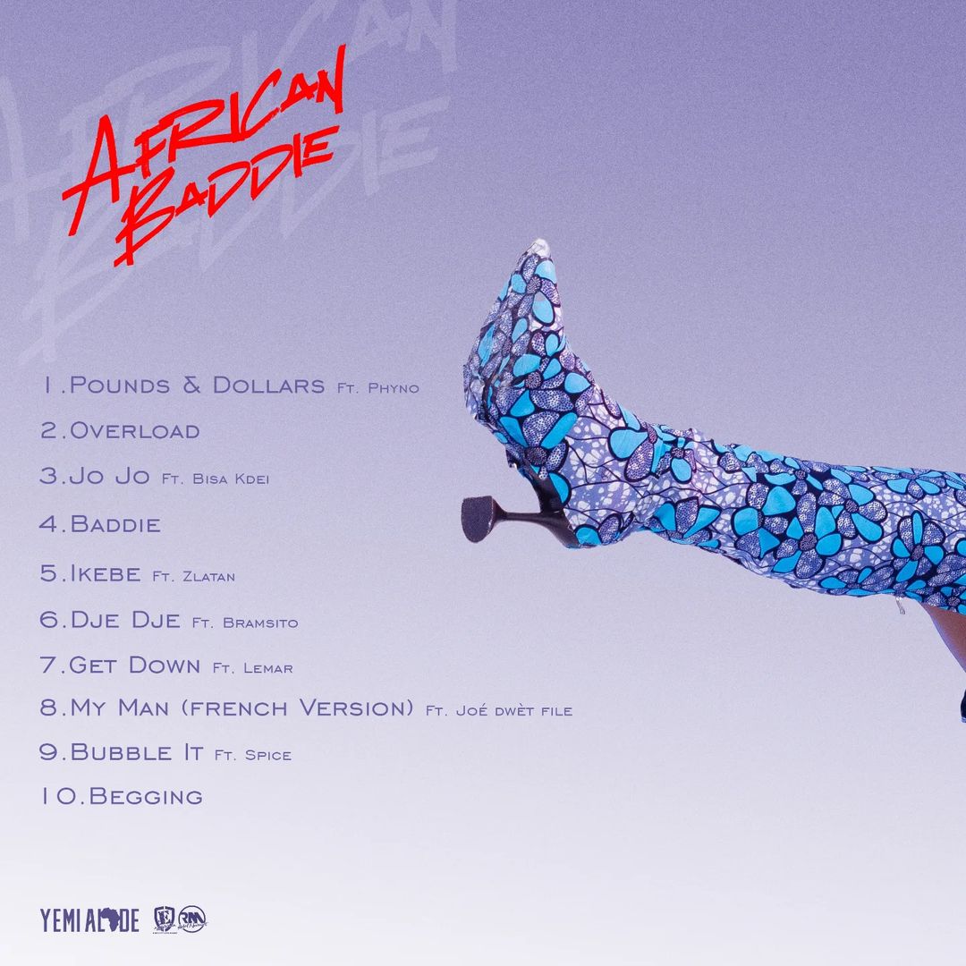 Yemi Alade - African Baddie EP Tracklist