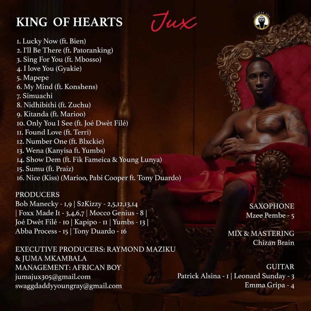 Jux - King of Hearts Album Download