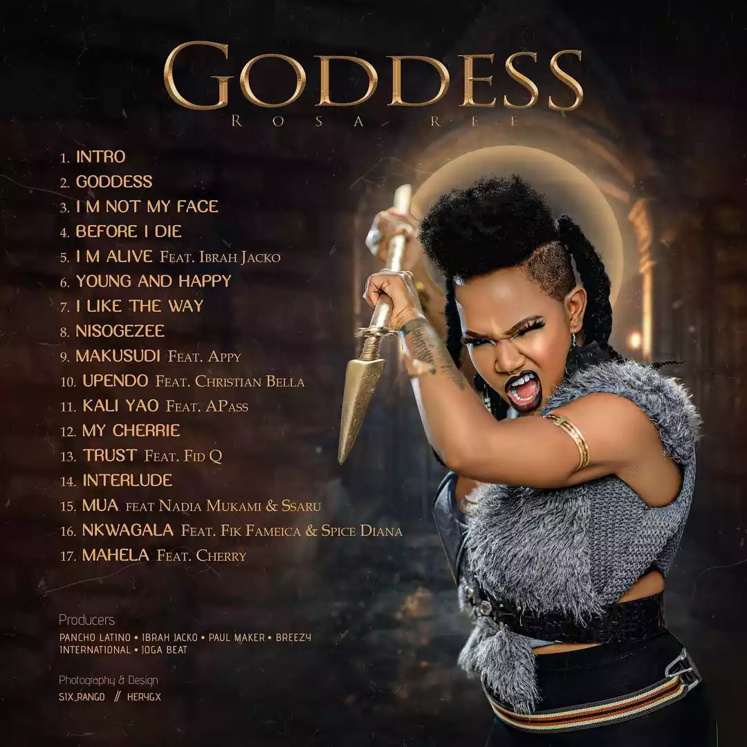 Rosa Ree - Goddess Album Download Tracklist