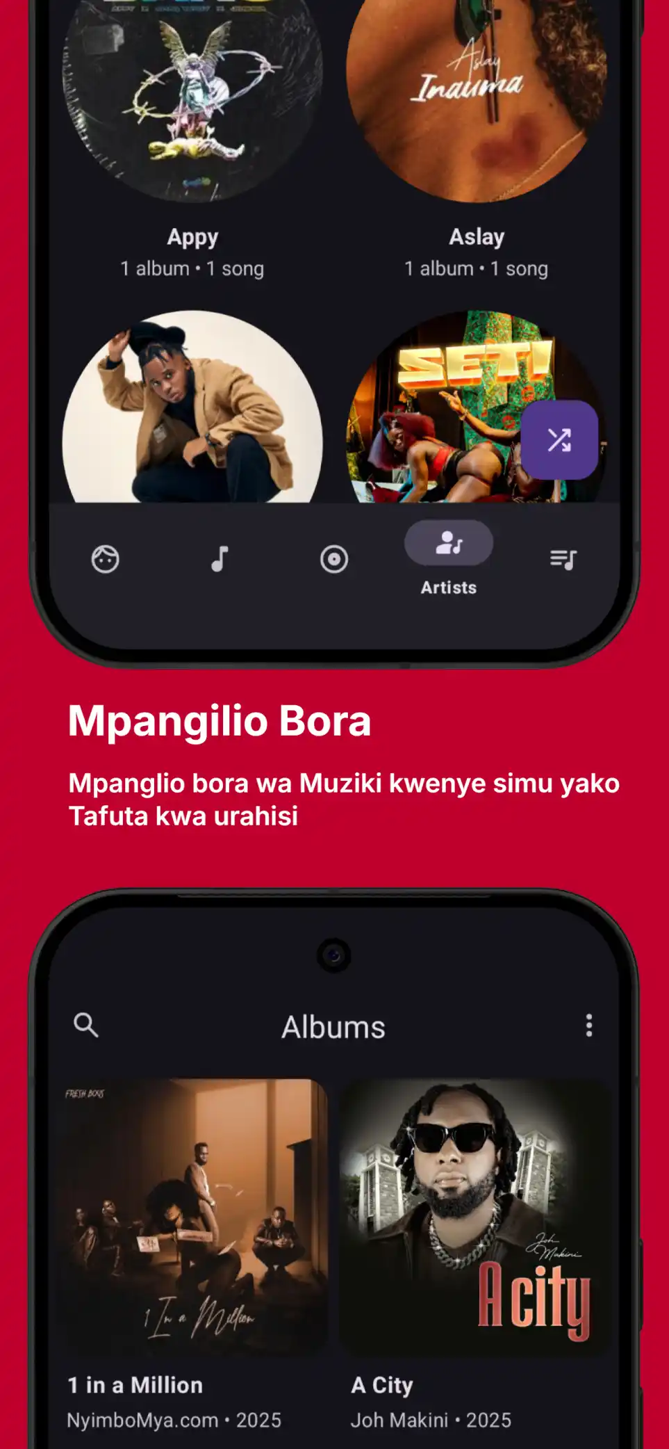 Sikiliza Muziki Bila Internet Nyimbo Mpya App